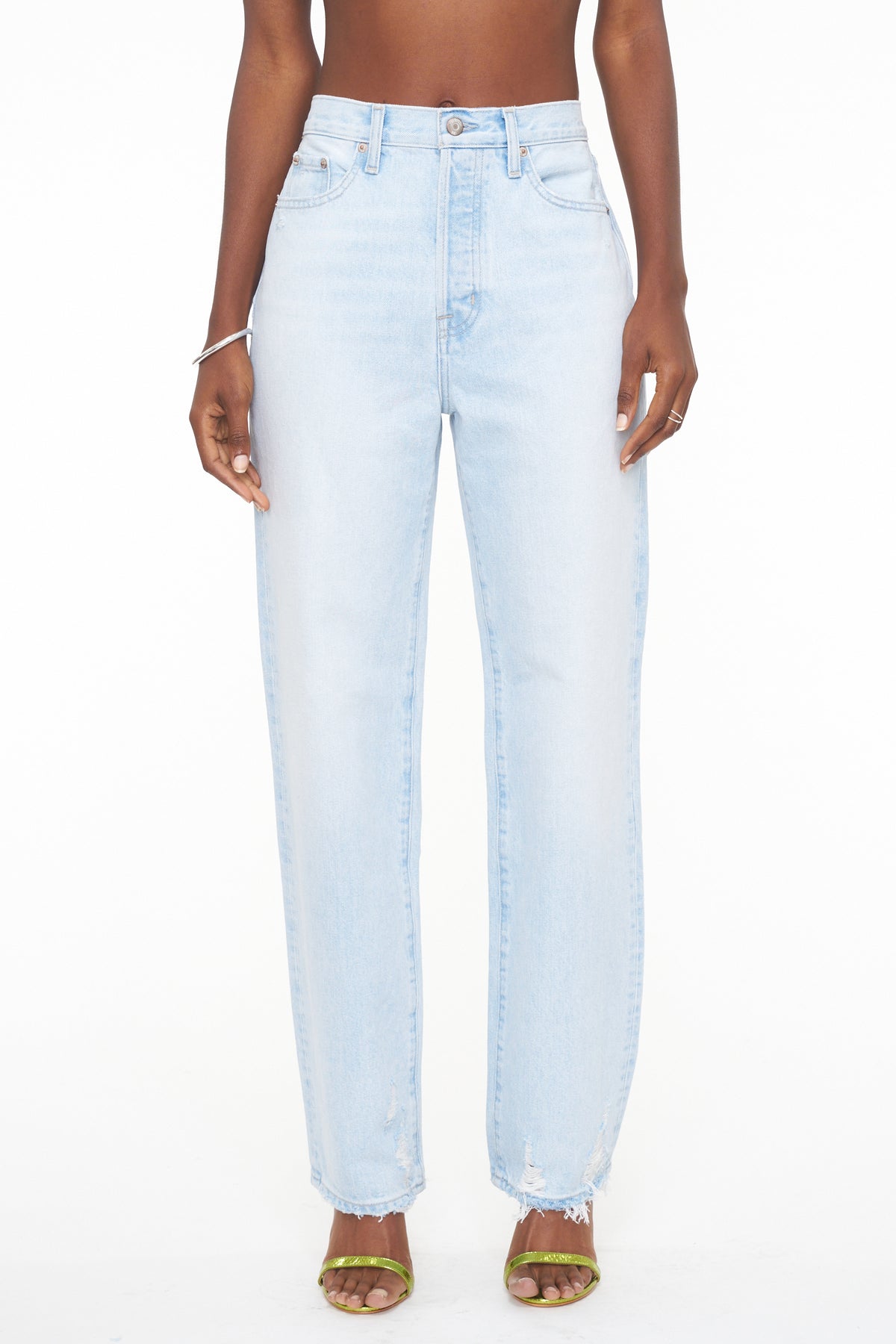 Cassie Super High Rise Straight - Malibu Vintage
            
              Sale